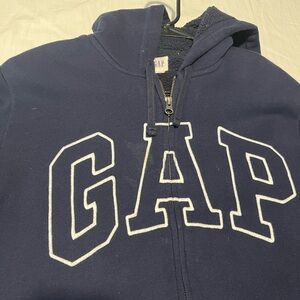 GAP Dark Blue Zip-Up Hoodie